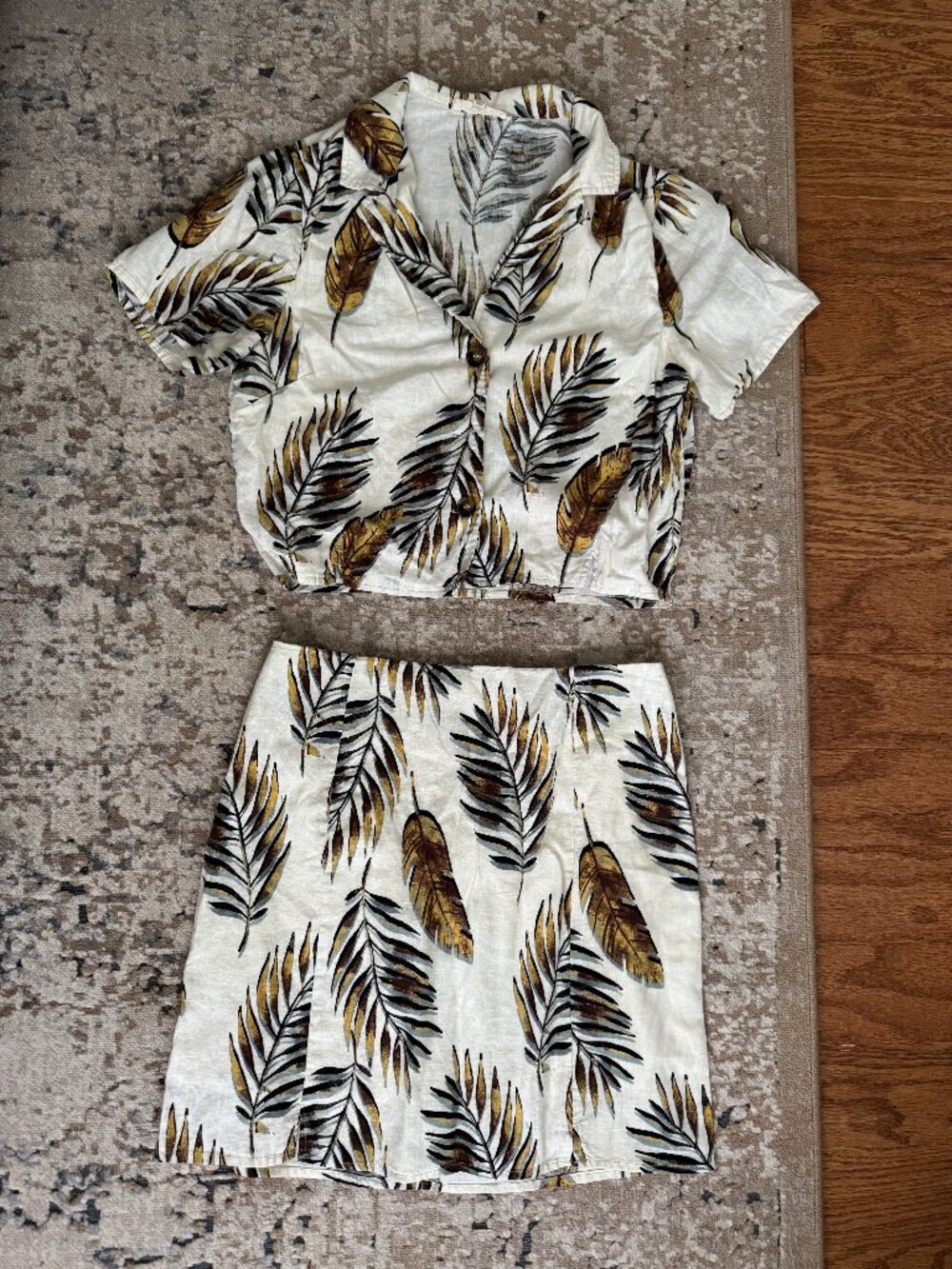 Two Piece Tropical Set